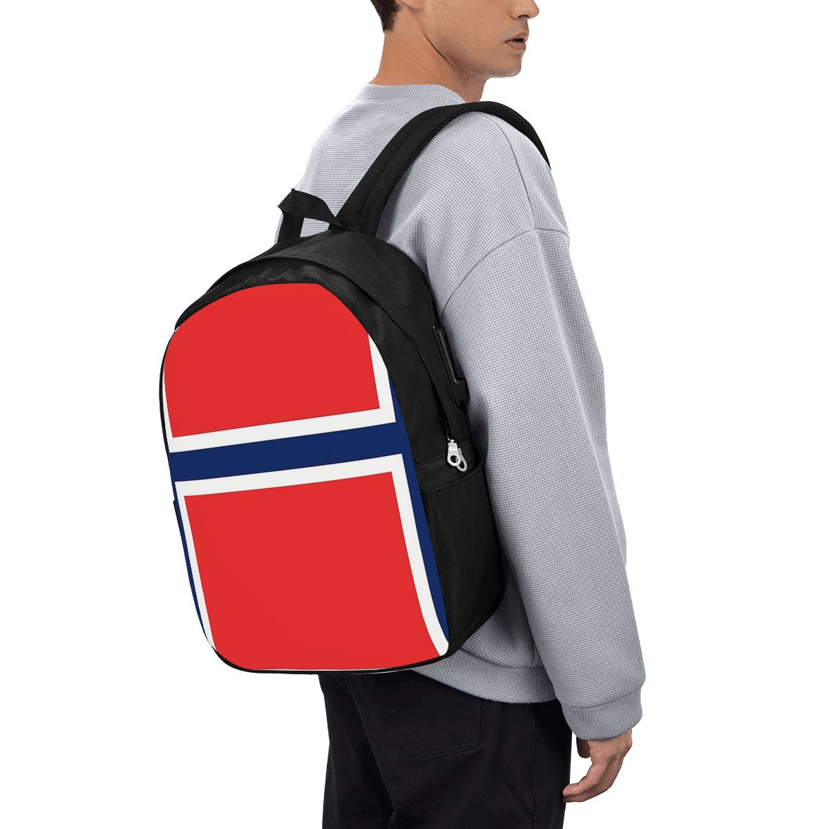 Рюкзак с флагом Норвегии, доро – обзор и цена Laptop Bag